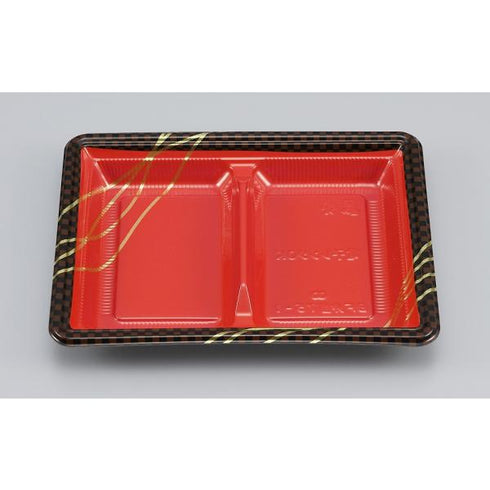 【蓋付き】BF弁当75-1(市松) 【本体800枚・蓋800枚セット】